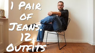 How To Style Stonewashed Blue Jeans [upl. by Boris318]