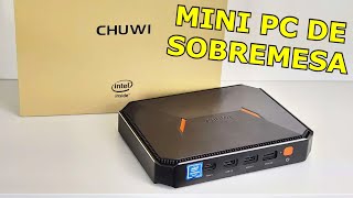 Mini PC HeroBox de CHUWI Barata Bonita y Cumplidora ✌️😉 [upl. by Anitserp490]