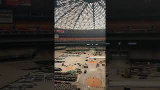 Exploring The Abandoned Astrodome Stadium [upl. by Dnarb197]