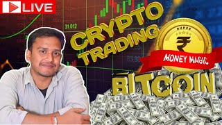 21 Feb Live Trading  Live Crypto Trading  Today Live BTC Trading  Money Magic [upl. by Beilul329]