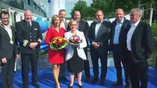 AmaWaterways Christens the AmaLea [upl. by Maurits]