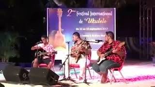 3eme prix du Festivals international de ukulele avec les tamariki Rautini [upl. by Alaek528]