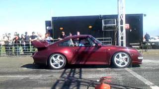 Astra GSi Turbo vs Porsche 911 Turbo  USSC Crail 2010 [upl. by Himelman]