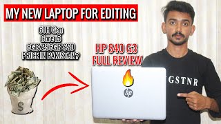 Hp Elitebook 840 G3 6th Generation  Best Laptop For YouTubers  My New Working Machine 🔥  Review [upl. by Erkan]