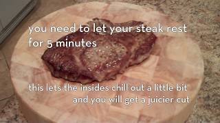 How to Cook a Steak in the Toaster Oven [upl. by Arol185]