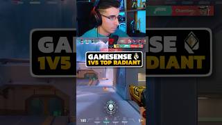 Gamesense de 1 Top Radiant  1v5 Clutch  🏆 valorant live streamer gameplay highlights daily clips [upl. by Threlkeld]