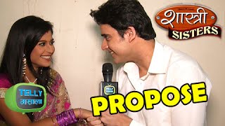 Rohan Proposes Alka In Shastri Sisters  Colors TV Show [upl. by Einahpats]