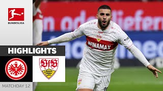 Undav Brace Victory For VFB  Eintracht Frankfurt  VfB Stuttgart 12  MD12 – Bundesliga 2324 [upl. by Ynatirb]