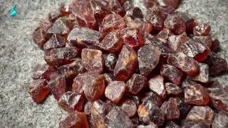 Beautiful Hessonite Garnet  SHAMSONS GEMS [upl. by Bryana]