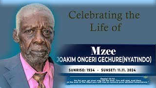 Joakim Ongeri Gechure Nyatindo funeral and burial [upl. by Laleb657]