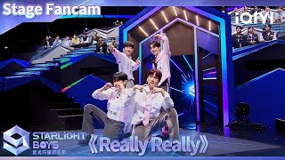 【舞台直拍】NAMSONamp李多乙amp朴衍旻amp全珉奎《Really Really》  Starlight Boys 星光闪耀的少年  iQIYI精选 [upl. by Triplett]