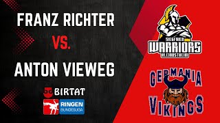 RINGEN DMM 2024  130kg GR  Franz Richter vs Anton Vieweg [upl. by Burt]