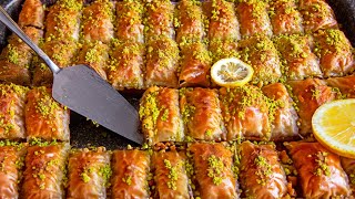 Turska Baklava sa orasima i pistacijama  Baklava na poseban način [upl. by Odoric599]