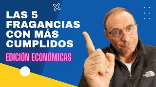 LAS 5 FRAGANCIAS CON MÁS CUMPLIDOS 😎EDICIÓN ECONÓMICAS 👌✅ [upl. by Eveline]