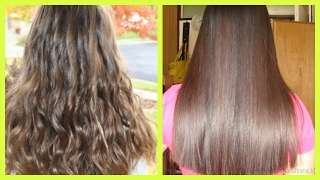 Best Home Remedy to get Naturally Straight Hair  Get Silky amp Smooth Hair Naturally at Home [upl. by Jarietta]