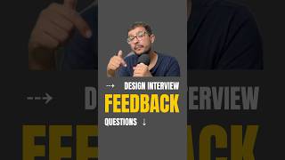 Feedback question to ask the Interviewer  Hindi  design ux [upl. by Esaertal]