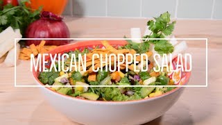 Mexican Chopped Salad  CheapCaribbeancom [upl. by Madson]