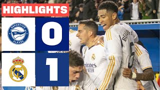 Resumen de Deportivo Alavés vs Real Madrid 01 [upl. by Auop]