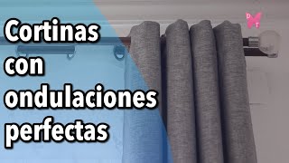 Cortinas y visillos con ondas perfectas [upl. by Savihc]