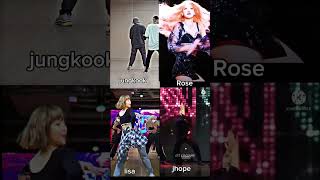 BTS 💜 vs black pink dance viralbtsshorts army [upl. by Viridi]