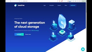 Icedrive Online storage upgrading account stacking [upl. by Sidnac]