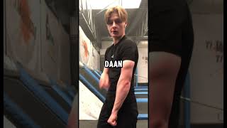 Joel Beukers DAAAN gym motivation howtobuildmuscleforskinnyguys [upl. by Malim]