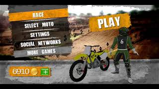 x moto speed racing  game menu [upl. by Atilehs]