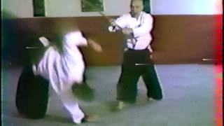 André Nocquet 8th Dan Aikido  Jo Nage [upl. by Retsim]