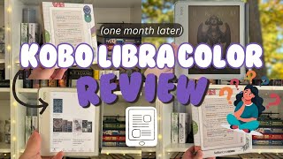 📝 Kobo Libra Color IN DEPTH REVIEW do I still like it after 5 weeks 🤔🌈 [upl. by Ennirak58]