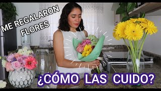 Me Regalaron Flores ¿Como Las Cuido  Consejos Tips Recomendaciones y Más con Antonieta Tips [upl. by Suhpoelc]