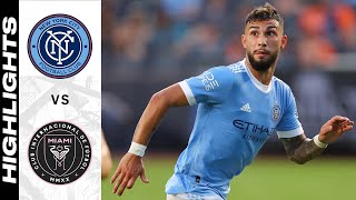 HIGHLIGHTS New York City FC vs Inter Miami CF  July 23 2022 [upl. by Iel984]