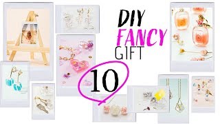 10 Fancy Gift DIY 簡単＆おしゃれなプレゼントDIY [upl. by Ecadnak585]