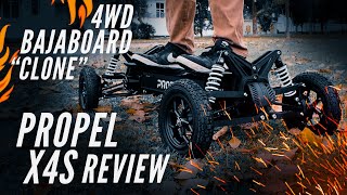 Propel X4S Review  1000 CHEAPER than BAJABOARD so whats the catch [upl. by Hazmah719]