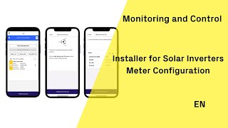 FIMER  Installer for Solar Inverters  Meter Configuration [upl. by Leupold]