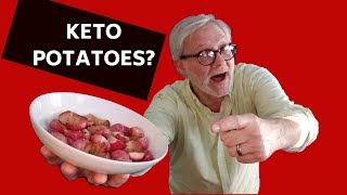 KETO POTATOES ROASTED RADISHES LOWCARB LOCAL FAUXTATO POTADISHES [upl. by Oinotna]