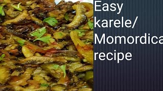 Karela Piyaaz Recipe  Momordica charantia recipe [upl. by Tireb434]