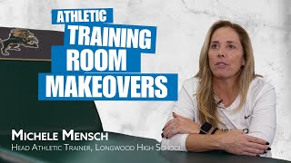 Athletic Training Room Makeover Longwood High School [upl. by Ayra]