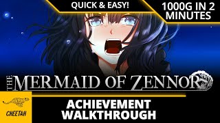 The Mermaid of Zennor  Achievement Walkthrough 1000G IN 2 MINUTES QUICK amp EASY [upl. by Faunia]