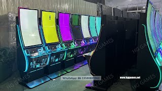 Factory Live 32quot 43quot Skill Game Cabinet Cason Stand up Slot Game MachineFusion 4Fusion 5Fusion 6 [upl. by Nerraw]