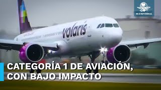 Tráfico de pasajeros entre México y EU con bajo impacto en el país pese a Categoría 1 de aviación [upl. by Manon]