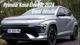 Hyundai Kona Electric 2024 Essai [upl. by Eleanora]