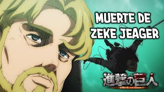 Muerte de Zeke JeagerLevi mata a Zeke Shingeki no Kyojin The Final Season Part 32 Capítulo Final [upl. by Staw185]