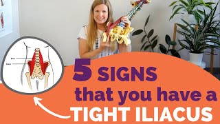 Top 5 Signs you have a tight iliacus [upl. by Elpmet318]