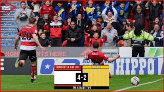 NINE WINS IN A ROW  I LOVE THIS CLUB  Doncaster Rovers 42 Barrow  Match Review  Chall Chats [upl. by Otsedom]