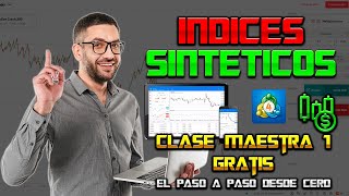 🔥 DERIV  INDICES SINTÉTICOS 2024  GRATIS  COMO EMPEZAR DESDE CERO  EL PASO A PASO [upl. by Thane]