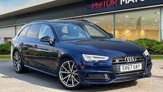 Used Audi S4 Avant 30 TFSI V6 Tiptronic quattro Euro 6 ss 5dr  Crewe Motor Match [upl. by Aleksandr]