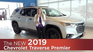 New 2019 Chevrolet Traverse Premier  Mpls St Cloud Monticello Buffalo Rogers MN  Review  Wal [upl. by Ggerg]