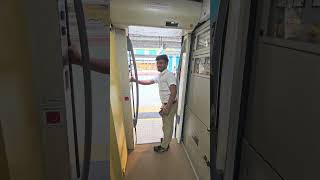 No more automated door in tejas express 😆 railway tejasexpress indianrailways irctc [upl. by Soble]