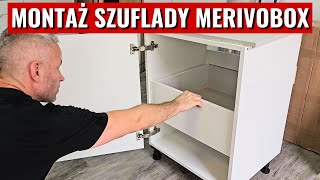 Montaż Szuflady Merivobox Blum Zobacz Też Zastosowanie Zawiasu 125 Stopni [upl. by Franklyn]