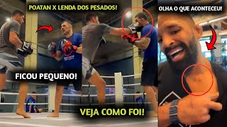 SINISTR0🚨 Alex Poatan FAZ SPARRING COM LENDA DOS PESADOS E CHAMA ATENÇÃO Michel Pereira REVELOU [upl. by Annoeik]